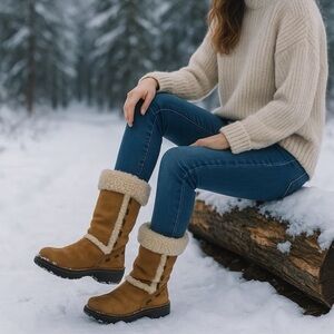 UGG Australia 'Elijo' Sheepskin Winter Cuff Boots
